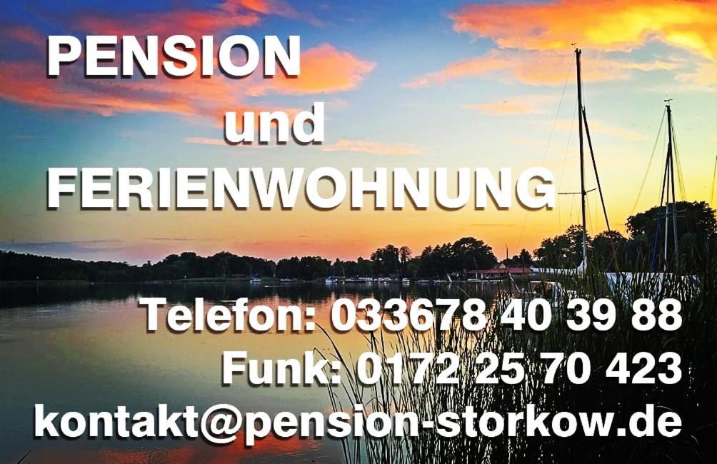 Pension Und Ferienwohnung Walther App. 2 Storkow  Ngoại thất bức ảnh